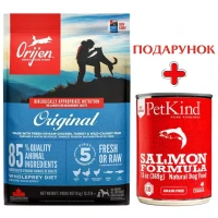 ORIJEN Original Dog Сухой корм для собак всех пород и возрастных категорий (с курицей, индейкой и сельдью)
