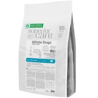 NATURE'S PROTECTION Superior Care White Dogs Grain Free Сухий корм для собак всіх порід та стадій життя з білим забарвленням (з білою рибою)
