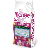 MONGE Cat BWild Grain Free Sterilised Сухий корм для дорослих стерилізованих котів усіх порід (з тунцем)