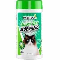 ESPREE Silky Cat Grooming Wipes Вологі серветки для грумінгу котів