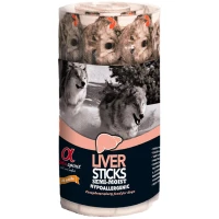 ALPHA SPIRIT Dog Sticks Liver Напіввологі ласощі для собак (з печінкою)