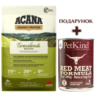 ACANA Grasslands Dog Recipe Сухий корм для собак всіх порід та вікових категорій (з ягням та качкою)