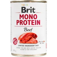 BRIT Mono Protein Dog Влажный корм для взрослых собак всех пород (с говядиной)