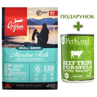 ORIJEN Small Breed Marine Fish Сухий корм для собак малих порід (з лососем, оселедцем та камбалою)