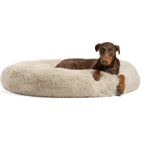 OUTWARD HOUND Best Friends by Sheri Donut Shag Taupe М’яке місце для собак