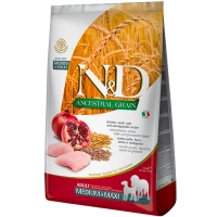 FARMINA N&D Low Grain Сухий корм для дорослих собак середніх і великих порід (з куркою та гранатом)