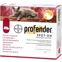 ELANCO Profender spot-on Краплі для котів антигельмінтні