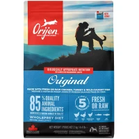 ORIJEN Original Dog Сухой корм для собак всех пород и возрастных категорий (с курицей, индейкой и сельдью)