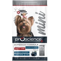 PROSCIENCE Mini Adult Dog Sensitive Salmon & Blueberry Корм для дорослих собак маленьких порід з чутливим травленням (з лососем і чорницею)