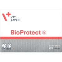 VETEXPERT BioProtect Пищевая добавка для собак и кошек при нарушениях работы ЖКТ (пробиотики)