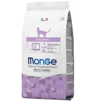 MONGE Cat Sterilised Сухий корм для дорослих стерилізованих котів (з куркою)
