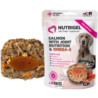 LK BAITS PET Nutrigel Salmon L-XL Функціональні ласощі для суглобів собак великих порід (з лососем та омега-3)