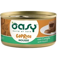 OASY Caprice Adult Cat Mousse Вологий корм для для дорослих котів (з кроликом)