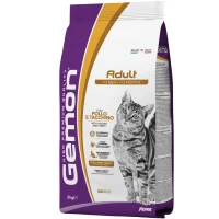 MONGE GEMON Cat Adult Сухий корм для дорослих котів (з куркою та індичкою)