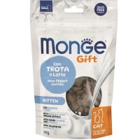 MONGE Gift Cat Kitten Ласощі для кошенят (з фореллю та молоком)