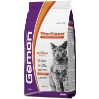 MONGE GEMON Cat Sterilised Сухий корм для дорослих стерилізованих котів (з індичкою)