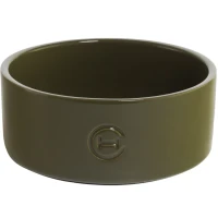 HARLEY AND CHO Ceramic Bowl Olive Миска для собак та котів