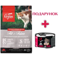 ORIJEN Fit & Trim Cat Сухий корм для підтримки здорової ваги дорослих котів всіх порід (з куркою)