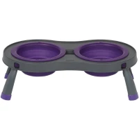 DEXAS Double Elevated Feeder Large Подвійна миска для собак на складній підставці