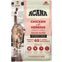 ACANA Indoor Entree Cat Сухий корм для домашніх котів (з куркою та оселедцем)