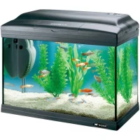 FERPLAST Cayman 40 Plus Скляний акваріум з лампою та внутрішнім фільтром