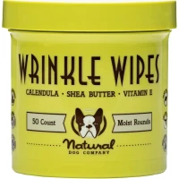 NATURAL DOG COMPANY Wrinkle Wipes Салфетки для ухода за складками кожи у собак