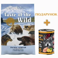 TASTE OF THE WILD Pacific Stream Canine Formula Cухий корм для дорослих собак усіх порід (з лососем)