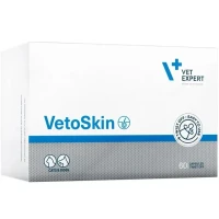 VETEXPERT VetoSkin Вітаміни для здоров'я шерсті та шкіри у собак та котів