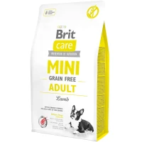 BRIT CARE GF Mini Adult Lamb Сухой корм для взрослых собак миниатюрных пород (с ягненком)