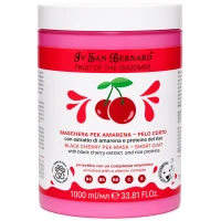 IV SAN BERNARD Frutta Black Cherry Маска для короткошерстих котів та собак (з рисовими протеїнами та  екстрактом вишні)