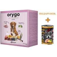 ORYGO Pork Полувлажный корм для взрослых собак всех пород (со свининой и брокколи)