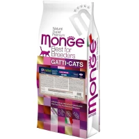 MONGE Cat Bwild Low Grain Kitten Сухий корм для кошенят усіх порід (з м'ясом гусака)