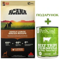 ACANA Adult Large Breed Recipe Сухий корм для дорослих собак великих порід (з куркою та індичкою)