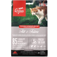 ORIJEN Fit & Trim Cat Сухий корм для підтримки здорової ваги дорослих котів всіх порід (з куркою)
