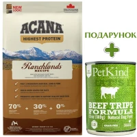 ACANA Wild Prairie Dog Recipe Сухой корм для собак всех пород и возрастных категорий (с курицей и индейкой)