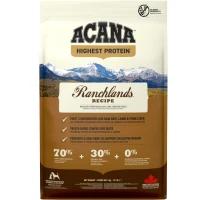 ACANA Ranchlands Dog Recipe Сухий корм для собак всіх порід та вікових категорій (з яловичиною, ягням та свининою)