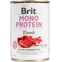 BRIT Mono Protein Dog Вологий корм для дорослих собак усіх порід (з ягням)