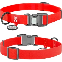 COLLAR WAUDOG Waterproof Водостойкий ошейник для собак с QR-паспортом