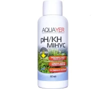 AQUAYER pH/KH Минус Средство для снижения карбонатной твердости и рН в аквариумной воде