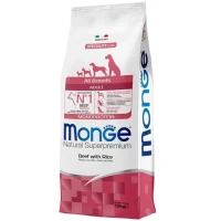 MONGE Dog All breeds Adult Сухий корм для дорослих собак усіх порід (з яловичиною)