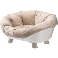 FERPLAST Sofa' Throne Лежанка для собак та котів з чохлом та знімними ніжками