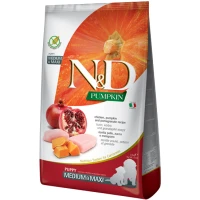 FARMINA N&D Pumpkin Grain Free Сухий корм для цуценят середніх і великих порід (з гарбузом, куркою, гранатом)