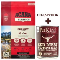ACANA Red Meat Recipe Сухой корм для собак всех пород и возрастов (с говядиной и ягненком)