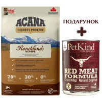 ACANA Ranchlands Dog Recipe Сухий корм для собак всіх порід та вікових категорій (з яловичиною, ягням та свининою)