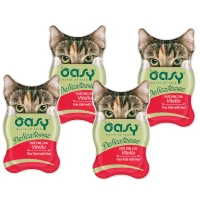 OASY Delicatesse Adult Cat Pate Вологий корм для для дорослих котів (з телятиною)