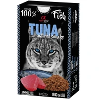 ALPHA SPIRIT Cat Tuna Natural Snacks Напіввологі ласощі для дорослих котів всіх порід (з тунцем)