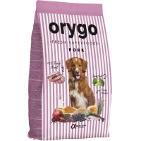 ORYGO Pork Напіввологий корм для дорослих собак всіх порід (зі свининою та броколі)