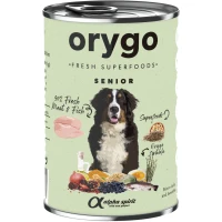 ORYGO Wet Senior Pate Вологий корм для старіючих собак (з куркою та бобовими)