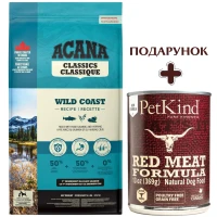 ACANA Wild Coast Recipe Сухой корм для собак всех пород и возрастов (с лососем)