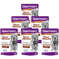 GEMON Adult All Breeds Вологий корм для дорослих собак усіх порід (з яловичиною та шинкою)